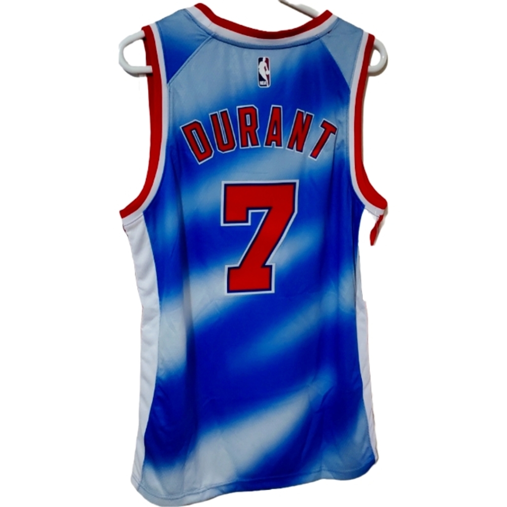 Kevin Durant Brooklyn Nets Nike Jersey - Classic Edition / Light Blue No 7, 44 M